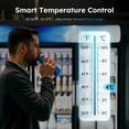 thumbnail image 6 of 28 Cu Ft Commercial Merchandiser Refrigerator for Beverage,Glass Door Upright Display Fridge with Front LED Light, 6 of 8