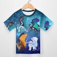 thumbnail image 3 of Wings Of Fire WOF Kid's T-Shirt Short Sleeve T-Shirt Tops Summer Tee Shirt for Boys Girls 150CM, 3 of 8