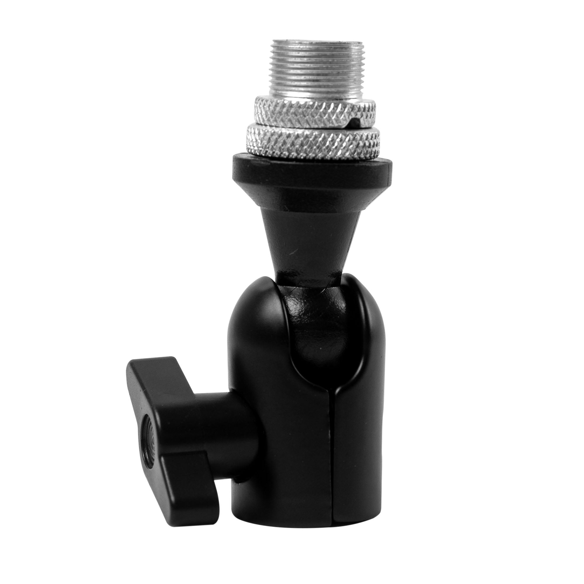 RadioShack Adjustable Microphone Stand – 135º Rotation, 180º Tilt, Shock Mount, Universal Fit, Durable Aluminum