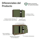 thumbnail image 3 of Cocina Integral Completa Modular Madesa Vik 120cm MV, 3 of 3