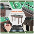 thumbnail image 3 of VEVOR Foosball Table, 48 inch Standard Size Foosball Table, Indoor Full Size Foosball Table for Home, Family, and Game Room, Soccer with Foosball Table Set, Includes 2 Balls and 2 Cup Holders, 3 of 9