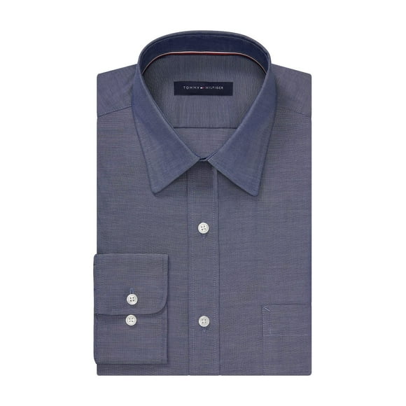 Camisa de vestir Tommy Hilfiger, corte regular, no planchar, para hombre