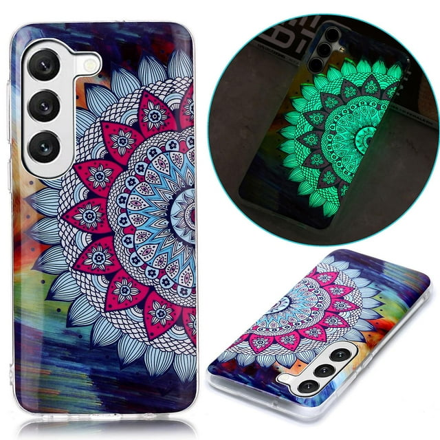 Phone Case For Samsung Galaxy A14 5g, Luminous Noctilucent Imd Pattern Printing Soft Tpu Phone Cover