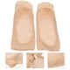 thumbnail image 3 of 3 pares de calcetines de silicona con fibra de bambú, antideslizantes, invisibles, de boca poco profunda (color piel)., 3 of 7