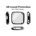 thumbnail image 7 of 2 Pack Screen Protector Case for Fitbit Versa Soft TPU Slim Fit Full Cover Screen Protector Case for Fitbit Versa Smartwatch Bands Accessories, 7 of 7