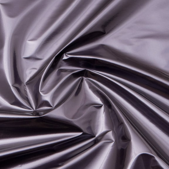 Metallic Purple Stretch-PVC fabric for fashion and upholstery