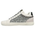 thumbnail image 3 of Vintage Havana Womens Bounce Metallic Glitter Lace Up  Athletic Sneakers Ca, 3 of 5
