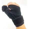 thumbnail image 2 of Férula para pulgar con muñequera, soporte para pulgar para muñeca, mano, estabilizador para pulgar, se adapta tanto a la mano derecha izquierda para hombres como para mujeres, 2 of 5