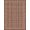 Red Cream, Pattern 12, variant on ODIKA 8'x10' Washable Area Rug Durable, Non-Slip Rag Checkered Layered Farmhouse Gingham Grid Vintage Border Doormat for Living Room, Under Sectional, Family