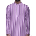 thumbnail image 4 of Atasi Ensemble Kurta-Pyjama Long en Coton pour Hommes, Kurta-Pyjama Décontracté de Designer, Vêtements, 4 of 5