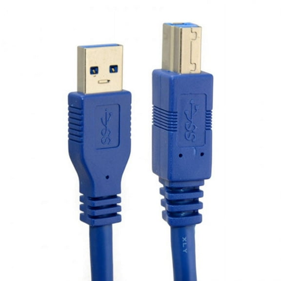 Chenyang CY USB 3.0 Standard A Type Male to B Type Male Cable 1m for External Hard Disk Cable