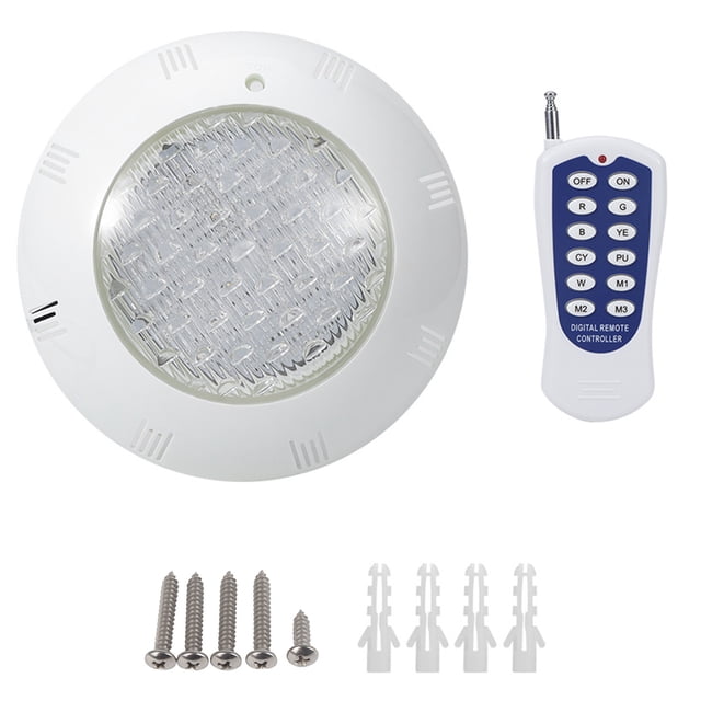 RGB Underwater Light,15W AC12V LED White Waterproof LED Underwater Light LED Underwater Light Unbeatable Value