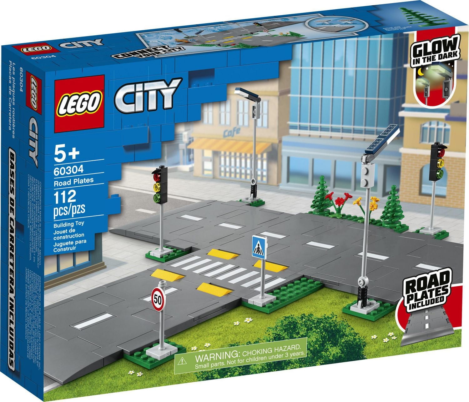 LEGO City Les plaques routières 60304 Ensemble de construction (112 pièces)