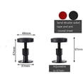 thumbnail image 2 of 4 Pack Adjustable Threaded Bed Frame Anti-shake Tool Bed Stoppers Headboard Stopperswall Bed Headboard Anti-shake Fixer For Beds Cabinets Sofas 30-6, 2 of 5