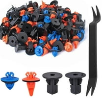 LTS EMIRA 120Pcs Fender Flare Clips, Retainer Fastener Rivets for Bumper Fender Liner 90189-06065 Compatible with Toyota 4Runner Tacoma RAV4 Replace 75495-35010 75397-35010 90189-06013