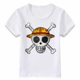 thumbnail image 5 of Camisetas de algodón con estampado de anime para niños pequeños, camisetas infantiles de Luffy, camisetas de manga corta de verano para niños y niñas, camisetas divertidas, ropa para bebés, 5 of 5