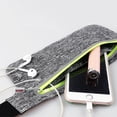 thumbnail image 5 of Ultra Slim No-Bounce Lightweight Fanny Pack, Water Resistant, for Gym Workouts, Travel, 5 of 5