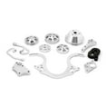 thumbnail image 3 of Speedmaster PCE415.1020.01 Compatible with Chevy BBC 454 Aluminum Complete Serpentine Engine Pulley Kit - Polished, 3 of 8