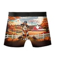 thumbnail image 2 of Thanksgiving Miniature American Shepherd Pilgrim Grateful, Thankful, Blessed Fall Welcome All Over Print Boxer Briefs Underwear for Men Dad MAS Dog Lover Gifts - 00021, 2 of 6