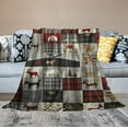 thumbnail image 2 of COMIO  Bear Throw Blanket, Blankets with Bears for Throw Blanket for Couch Bear Men Women Kids Rustic Lodge Farmhouse Decor for Couch Office Craft Room Living Room, 2 of 6