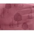 thumbnail image 4 of oneOone Georgette Viscose Fabric Tree & Giraffe Block Fabric Prints By Yard 42 Inch Wide, 4 of 4