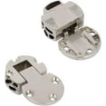 thumbnail image 1 of Hidden Door Hinge, Zinc Alloy Concealed Flap Hinges, Silver, 2 Pieces, 1 of 7