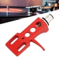 thumbnail image 4 of Coque Tournante, Porte-Aiguille en Vinyle Alliage d'Aluminium Riche Résistance à la Corrosion Sonore pour Divers Phono Rouge, 4 of 8