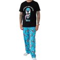 thumbnail image 5 of Venom Mens Approach With Caution Short-Sleeved Long Pyjama Set, 5 of 5