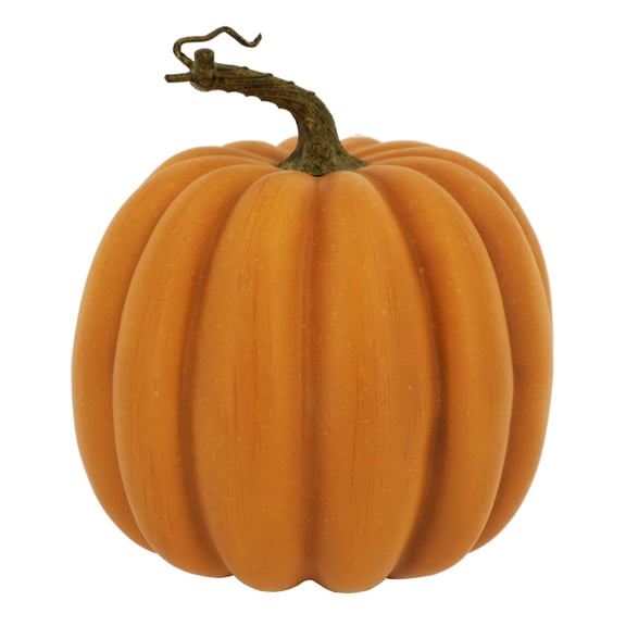 7.5" Light Orange Decorative Pumpkin by Ashland®