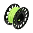 thumbnail image 2 of Sonducket Carrete de buceo, carrete de dedo, gancho de doble extremo, equipo de buceo verde fluorescente de aluminio, accesorios de línea, cuerda duradera Deportes acuáticos Negro Sonducket  OD030924-01B, 2 of 6