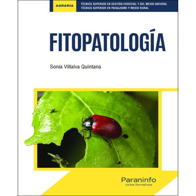 FITOPATOLOGIA PARANINFO Pasta Blanda