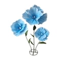 thumbnail image 1 of simhoa Wedding Giant Flowers for Decoration with Standing Base for Birthday Parties Blue, 1 of 8