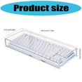 thumbnail image 5 of Clear Acrylic Dustproof Cover For Mechanical Keyboards Full Size 104 Keys Protections, 5 of 11