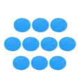 thumbnail image 2 of 10 Pieces Spot Markers Sit Floor Spots Circles Self Sticky 4 inch Spot Marker Sticker for Sports Teacher Tools Teaching Yoga Exercise Blue, 2 of 8