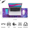 thumbnail image 5 of Experience Top-Tier Gaming with Large 31.5x11.8 inch Galaxy Mouse Pad - Non-Slip Desk Mat with Stitched Edges - Perfect for Keyboard & Mouse Performance, 5 of 7