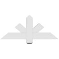 thumbnail image 4 of 36"W x 15"H x 2"D x 4"F, 10/12 Pitch, Kennewick Architectural Grade PVC Gable Bracket, 4 of 8