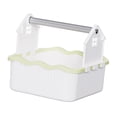 thumbnail image 2 of Bunblic Tabletop Parrot Stand, Toilet Training Kit, Portable Pet Accessories, Compact Tabletop Bird Obstacle Course, Bird Perch for Cockatoos And Cockatiels White, 2 of 8