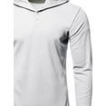 thumbnail image 4 of FashionOutfit Men's Thermal Hooded Long Sleeve T-Shirt, 4 of 4