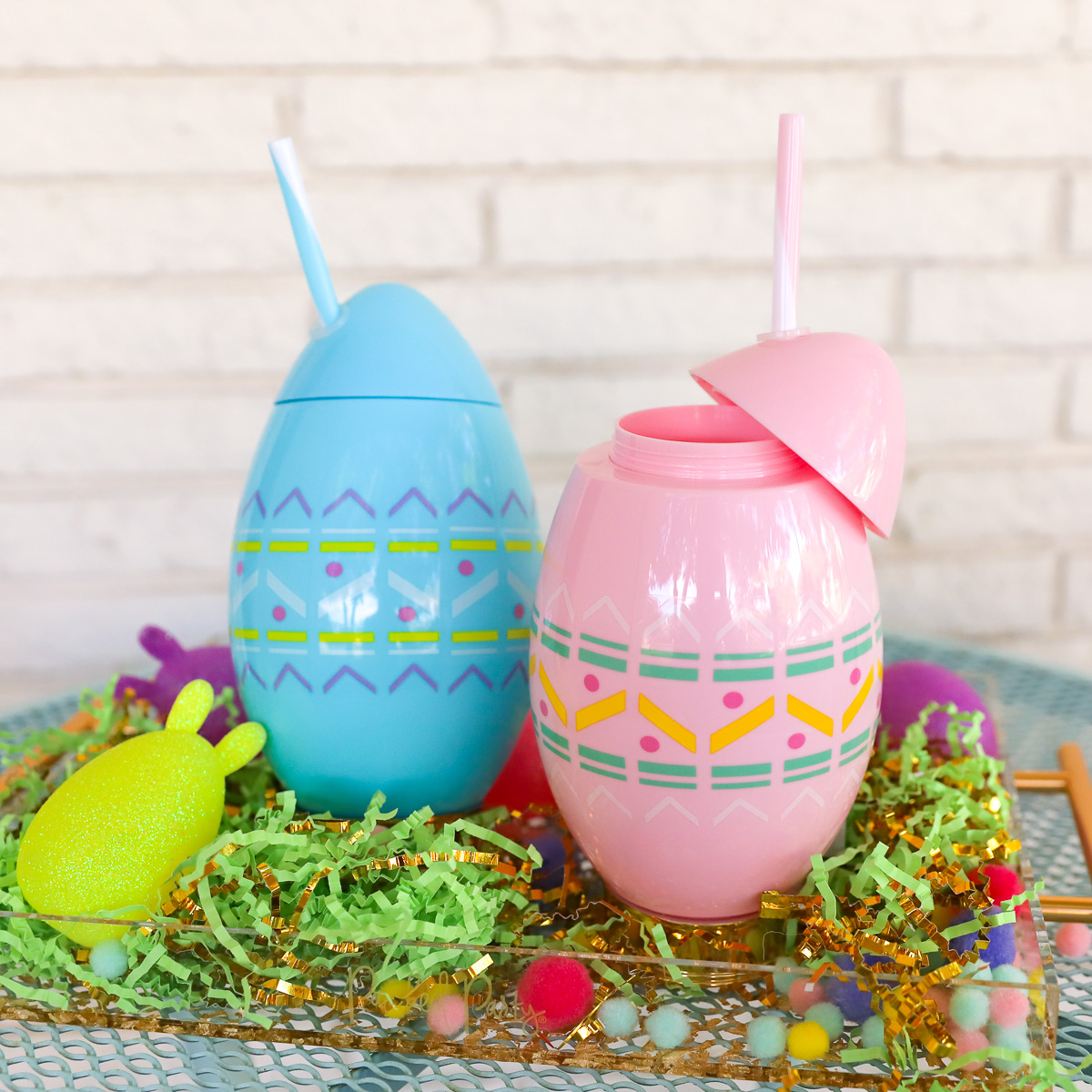 Personalized Floral Easter Egg Tumbler for Kids — 28 Collective