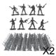 thumbnail image 1 of Paquete de 2-6 kits de modelos de estatua de postura de de plástico de 4,5 cm, juguetes coleccionables para niños 2 piezas, 1 of 8
