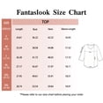 thumbnail image 7 of Fantaslook 3/4 Length Sleeve Womens Tops Dressy Casual Boho Blouses V Neck Pleated Tunic Tops Work Shirts, 7 of 7
