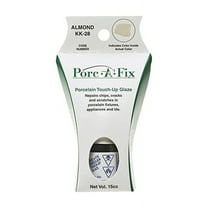 Porc-A-Fix Touch-Up Repair Glaze Paint Kit to Match Kohler, Almond (KK-28)