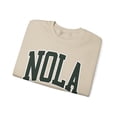 thumbnail image 3 of NOLA New Orleans Louisiana Sweatshirt Gifts Crew Neck Shirt Long Sleeve, 3 of 7