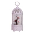 thumbnail image 4 of Kurt S. Adler 10.25-Inch Battery-Operated LED Swirl Cardinals Bird Cage Water Lantern, Multi, 4 of 4