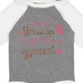 thumbnail image 4 of Inktastic Gymnast Future Girls Long Sleeve Baby Bodysuit, 4 of 5