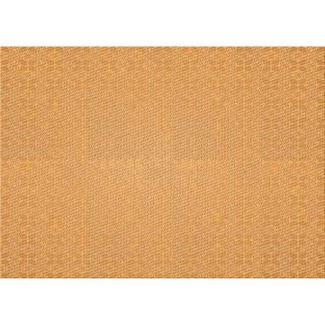Ahgly Tapis Rectangulaire Lavable en Machine Intérieur Transitionnel Néon Orange, 5 Pieds x 7 Pieds