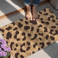thumbnail image 4 of Beige and Black Leopard Pattern Door Rugs,Washable Non Slip Door Mats Indoor,Decorative Door Mats,Entry Mat Indoor for Entrance,Bedroom,Kitchen,Bathroom,20"x32", 4 of 6