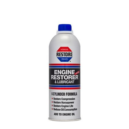 Restore (00012) 6-Cylinder Formula Engine Restorer and Lubricant - 12.5 (Best Engine Restore Additive)