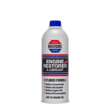 Restore (00012) 6-Cylinder Formula Engine Restorer and Lubricant - 12.5 (Best Engine Repair Additive)