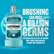 Listerine Antiseptic Mouthwash, Cool Mint 1500 mL (Pack of 2)